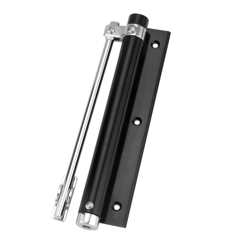 Black Self-Closing Commercial Grade Automatic Safety Spring Door Closer