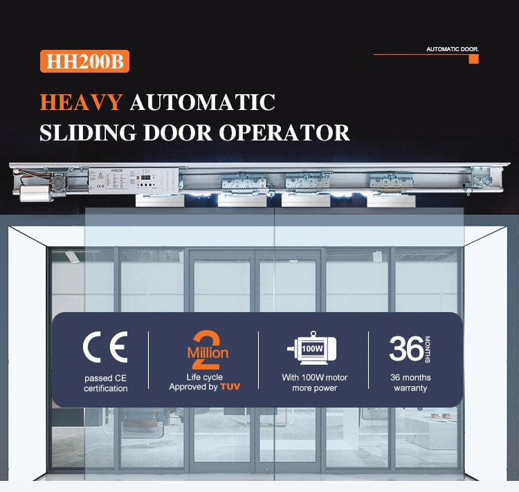 Sliding Door Automatic Closer Heavy Duty From Ningbo Doortec-Hh200b